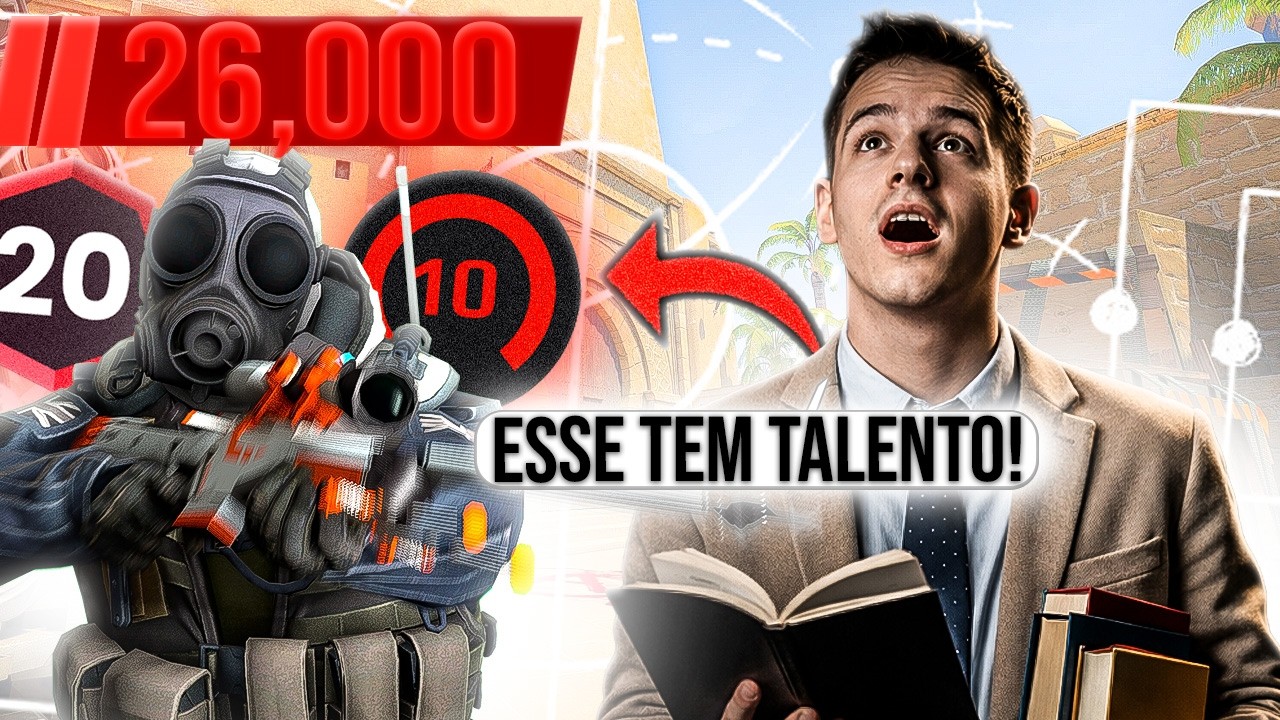 ENCONTREI um FUTURO PRO PLAYER nas ANÁLISES? ELE é 26K no PREMIER, LEVEL 10 FACEIT e 20 GAMERSCLUB 🔥