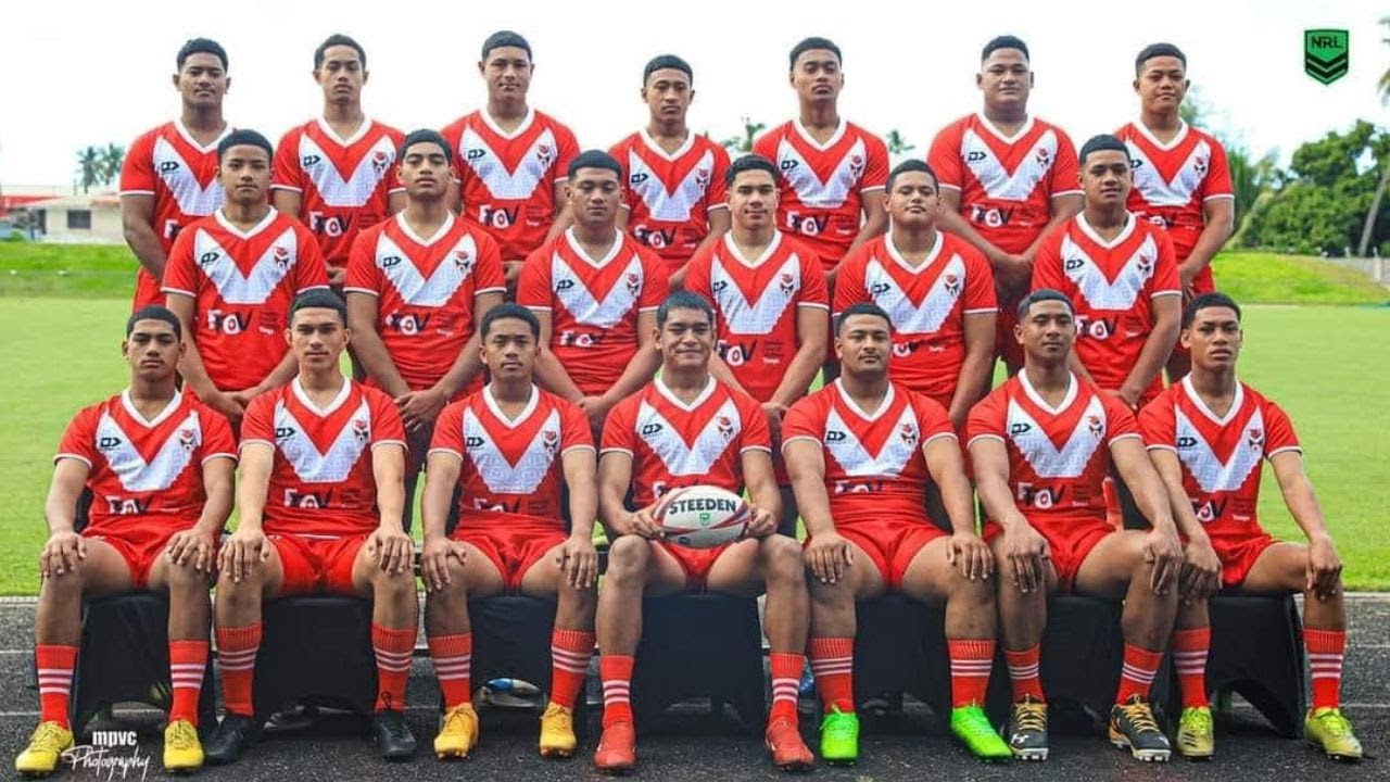 Tonga School Boys U16 vs West Tigers U16 Rugby League