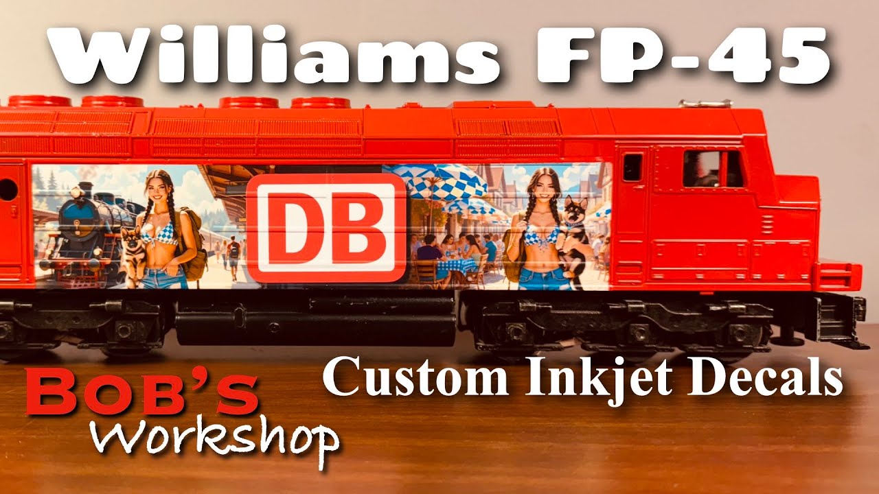 Наклейки Williams FP-45 для Deutsche Bahn (Германия) Фотоизображения на струйных принтерах
