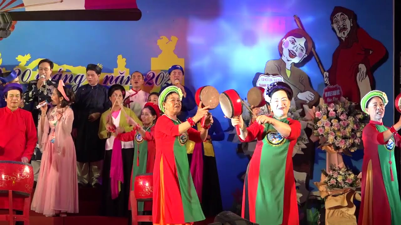 Chảy Hội Làng Chèo.Tiết mục Mở màn Liên Hoan Chèo Hải Dương lần thứ 10
