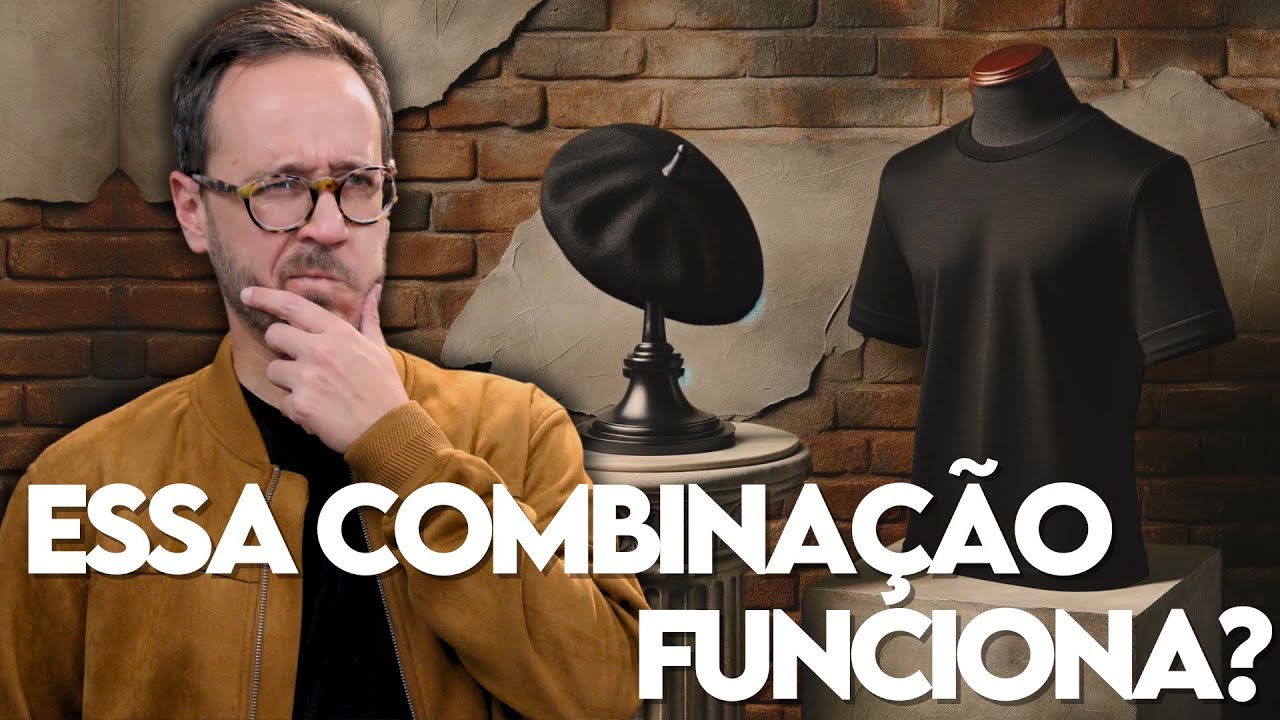 Look masculino com BOINA e CAMISETA | LOOK DOS SEGUIDORES