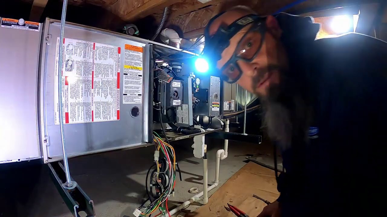 Carrier 58MVC060 Heat Exchanger Replacement In A Crawl Space