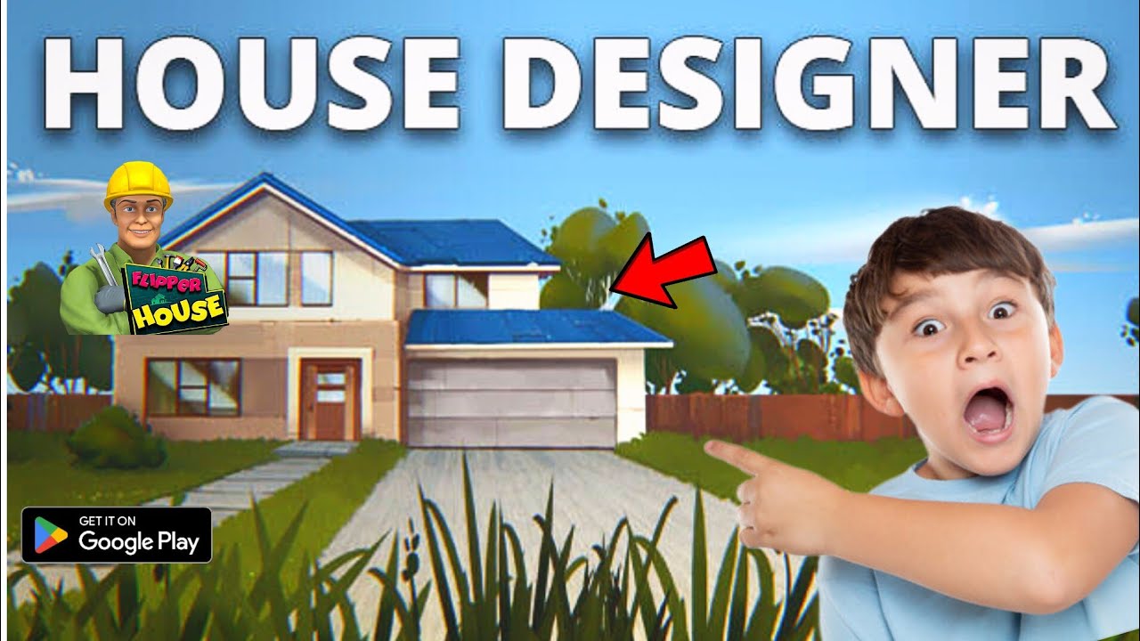 I Build My DREAM HOUSE 🏠 in HOUSE DESIGN  : FIX & FLIP || GAMEPLAY 🤑