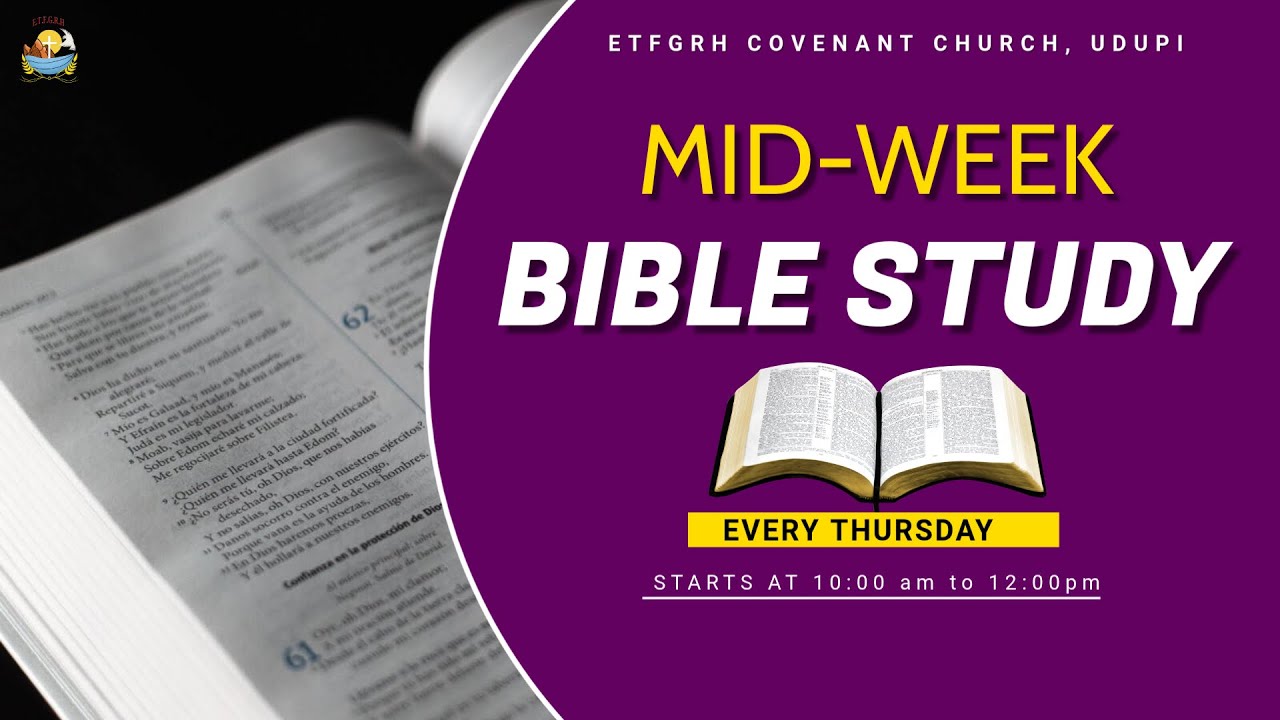 ETFGRH CHURCH BIBLE STUDY | THURSDAY | 12-03-2026