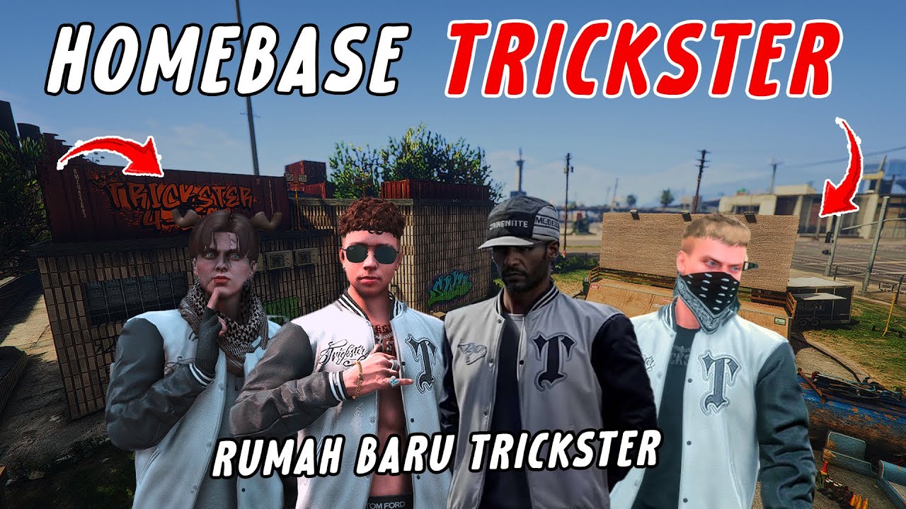 AKU DATANG KE RUMAH BARU TRICKSTER !! - | GTA 5 ROLEPLAY INDONESIA