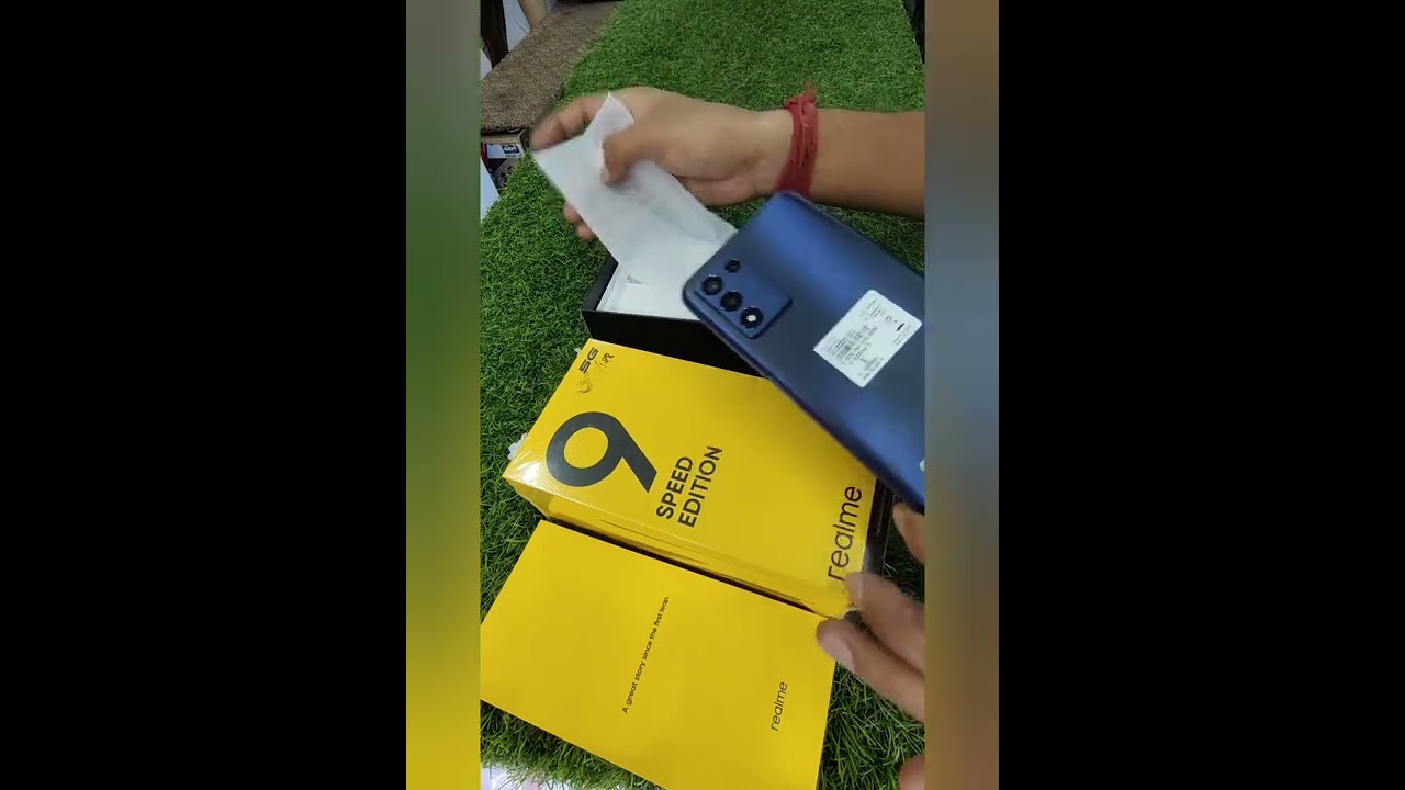 Realme 9 speed edition unboxing blue #unboxing  #realme #realme9
