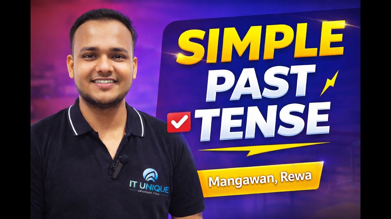 Past Me English Kaise Bole? | Simple Past Tense Spoken English | IT UNIQUE Mangawan