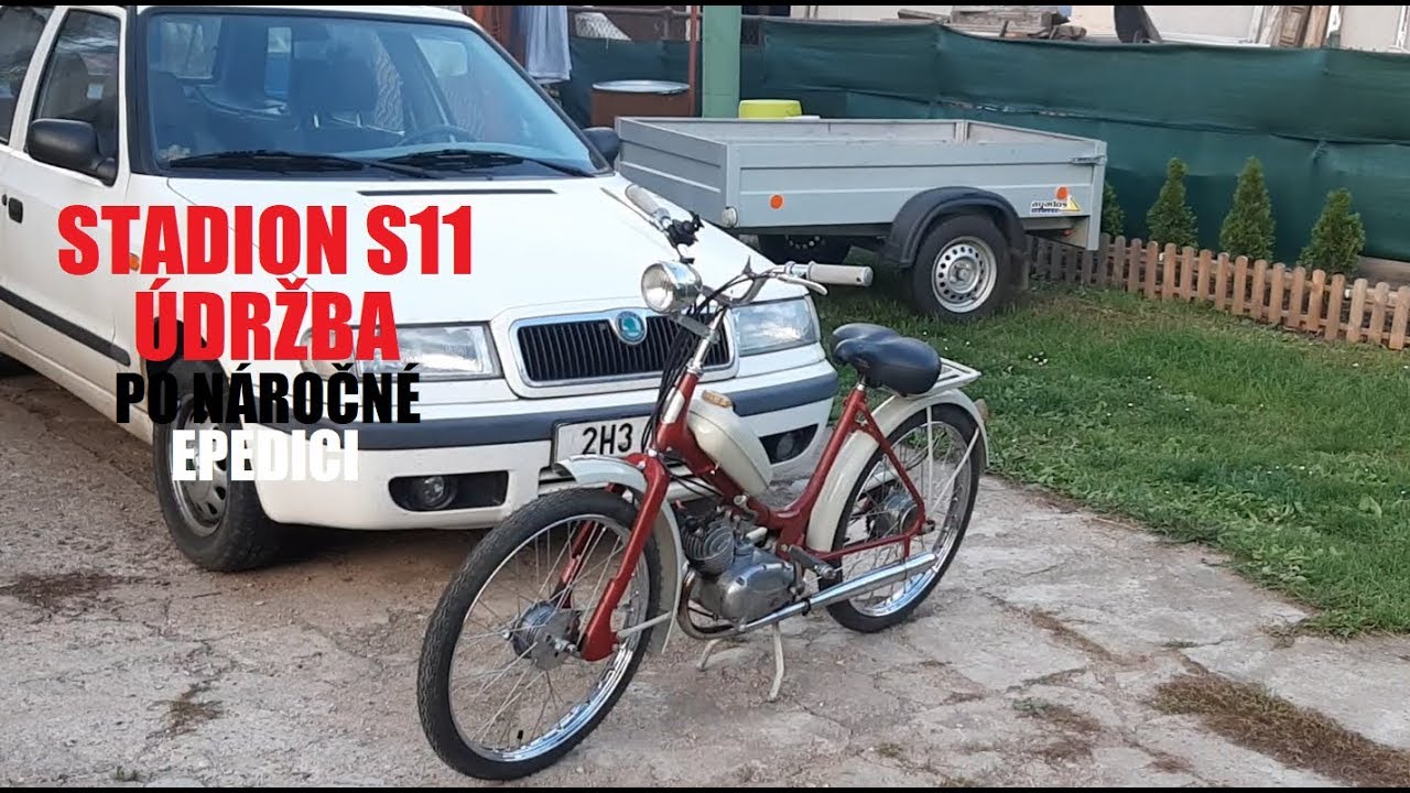 Stadion S11 - údržba po náročné expedici