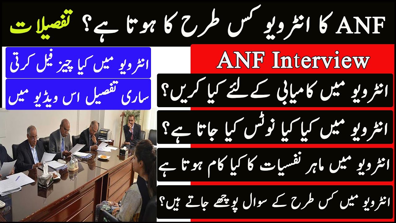 How to Pass ANF Interview | ANF Interview Questions answers