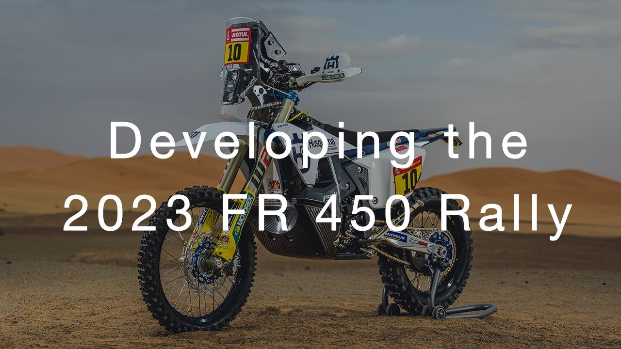 Developing the 2023 FR 450 Rally | Husqvarna Motorcycles