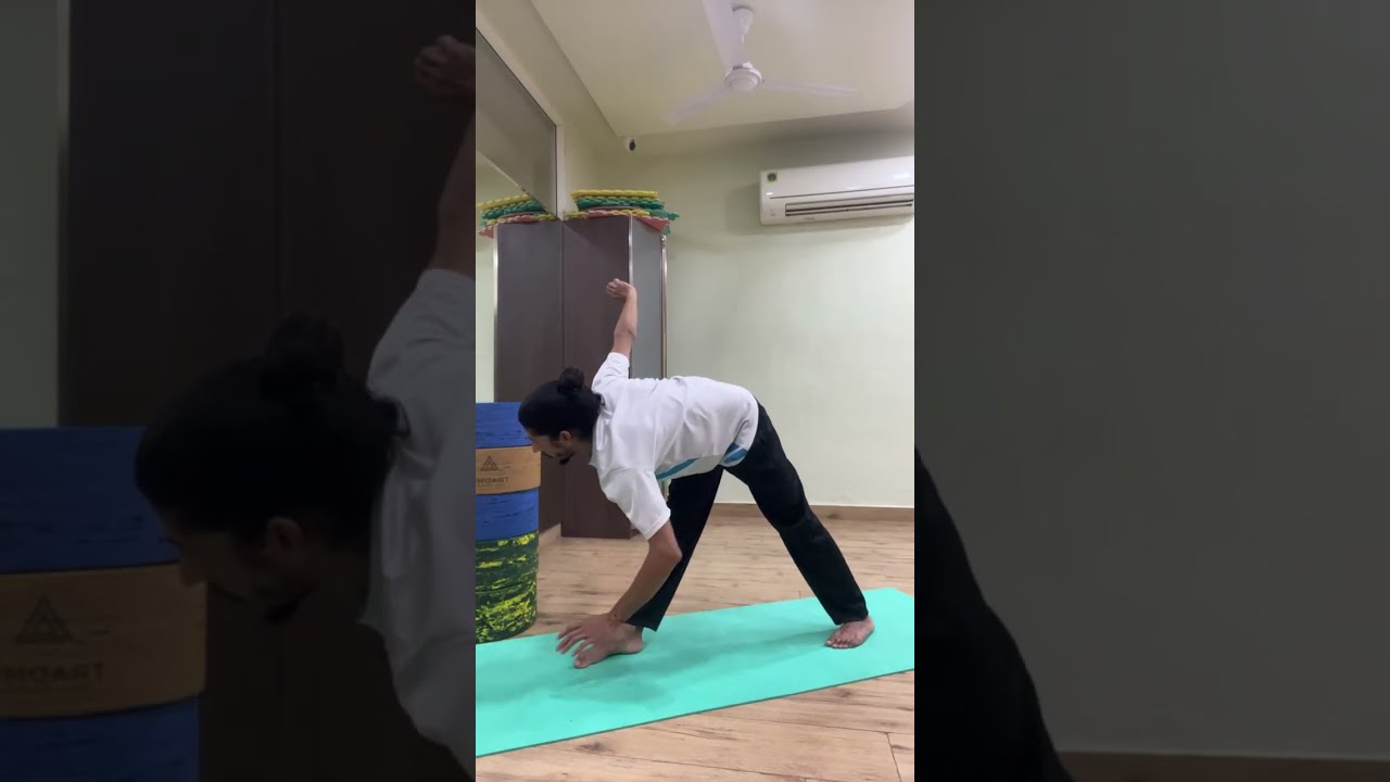 Watch this 1 hour complete Yoga class for beginners to intermediate #yoga #levelyoga #trending 