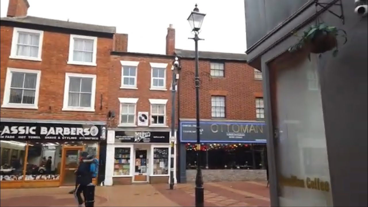 A Walk Round Rugby, Warwickshire, England