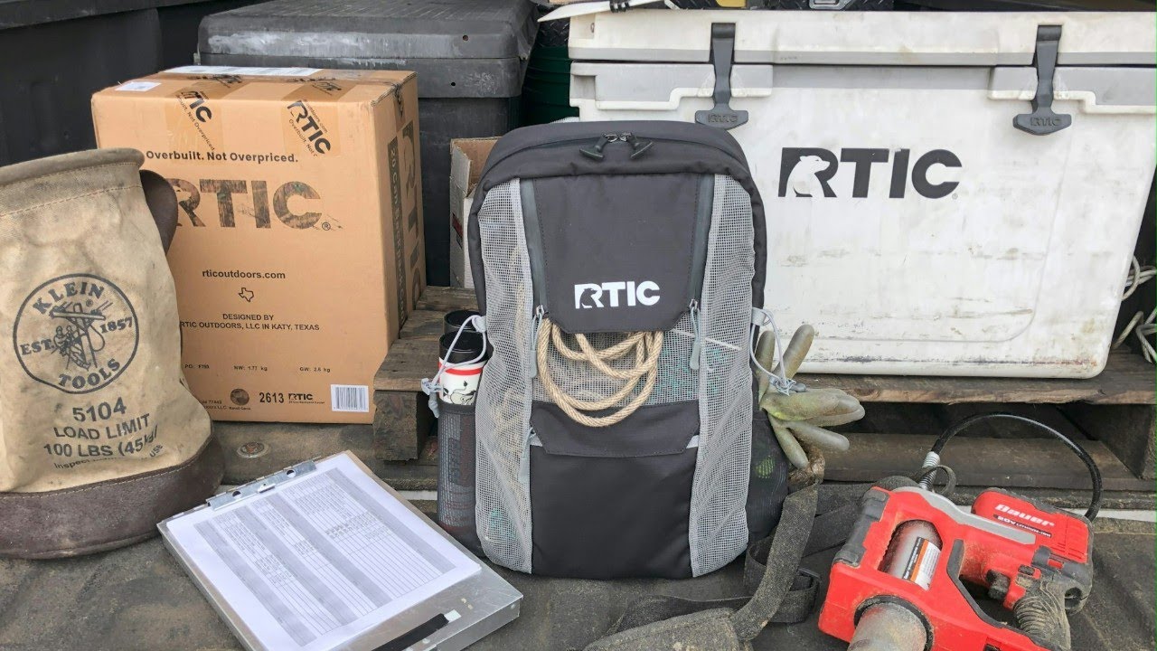 6-Month Industrial Review: RTIC Chillout Backpack Cooler