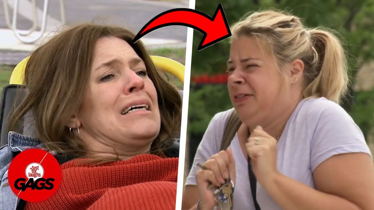 They hate being tickled... | Just For Laughs Gags