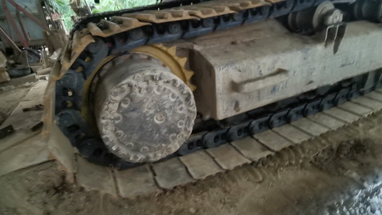 How to replace track link for Excovator #HITACHI UH 083 NEW TRACK #
