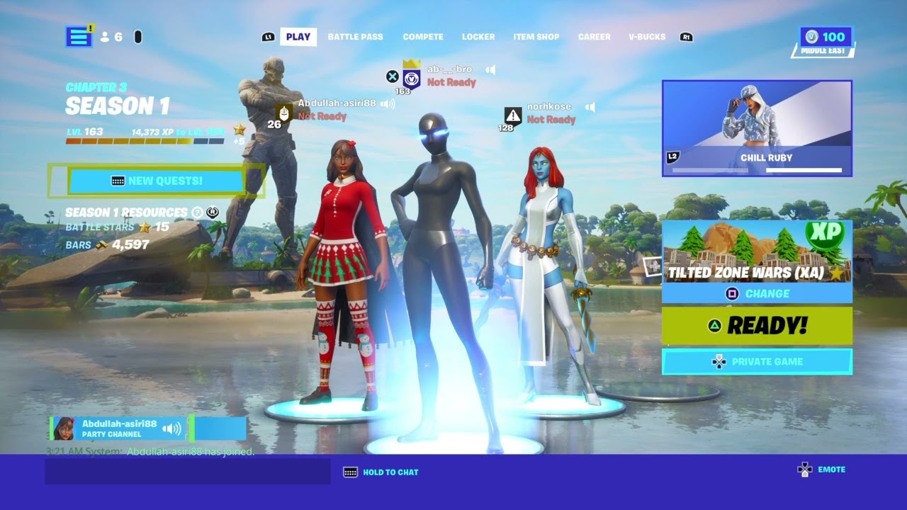 Fortnite_محنه يتمحن يلبيه