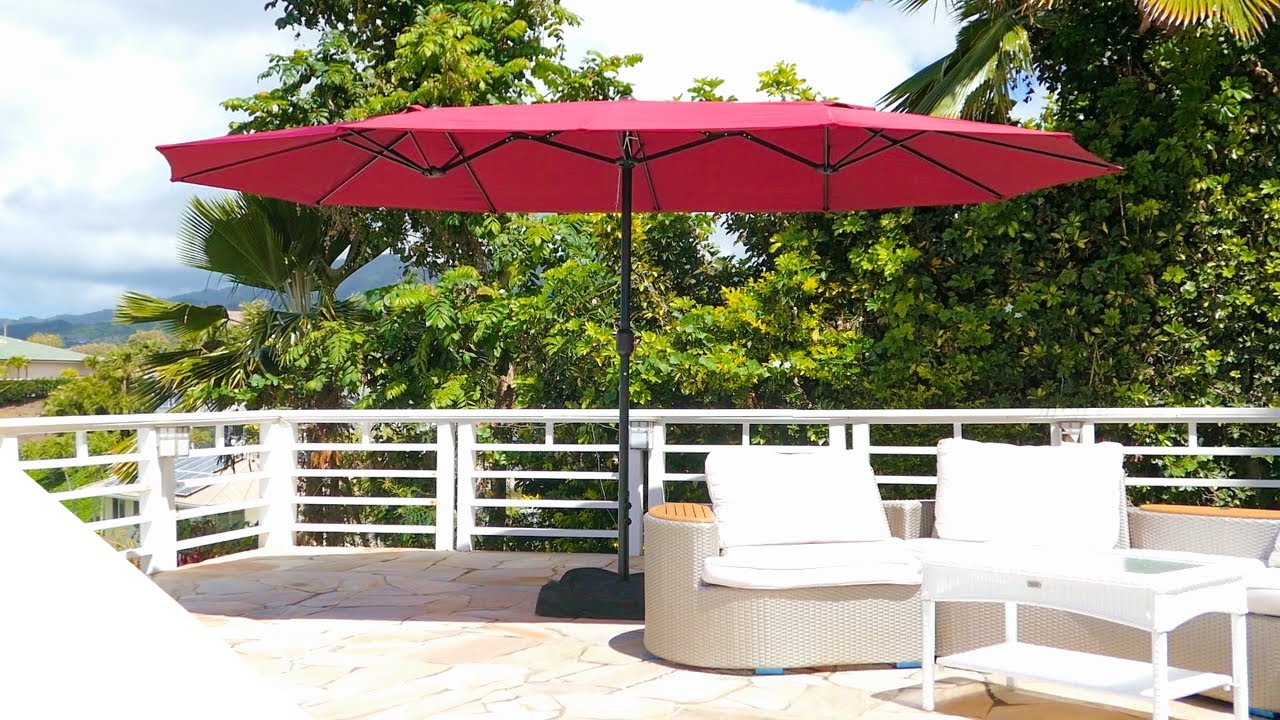 PHI VILLA - Oversize Outdoor Patio - Umbrella