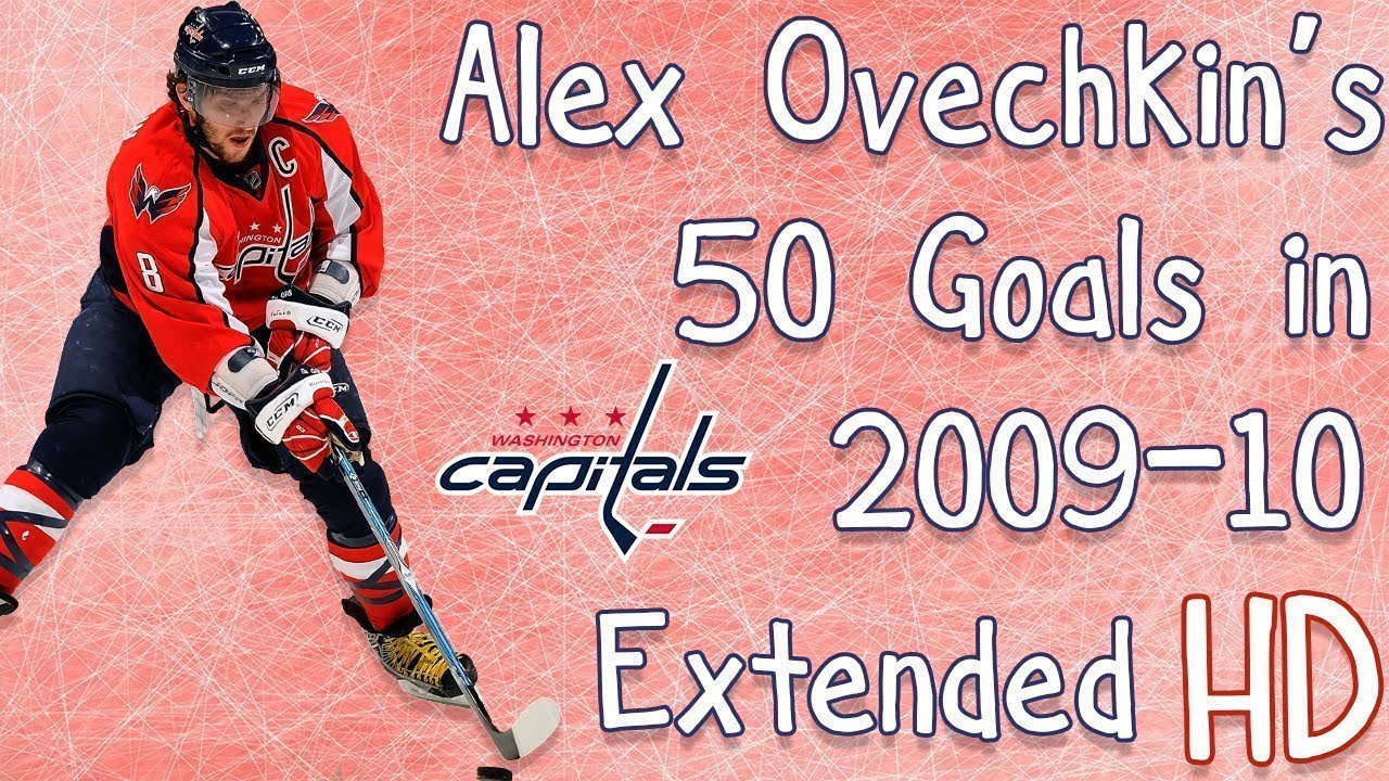 Alex Ovechkin's 50 Goals in 2009-10 (Extended) (HD)