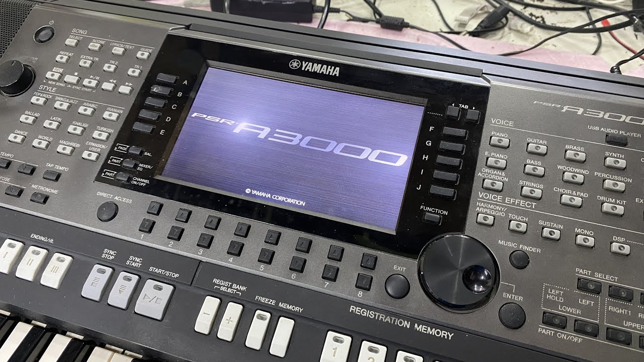 Yamaha Psr-A3000 Anakart Arıza Onarımı/Cihazdan Ses Çıkmıyor-DoktOrg Teknik Servis-Org Hastanesi ✅