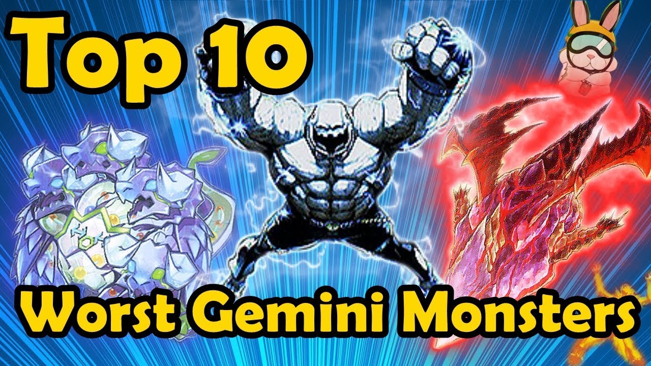 Top 10 Worst Gemini Monsters in YuGiOh