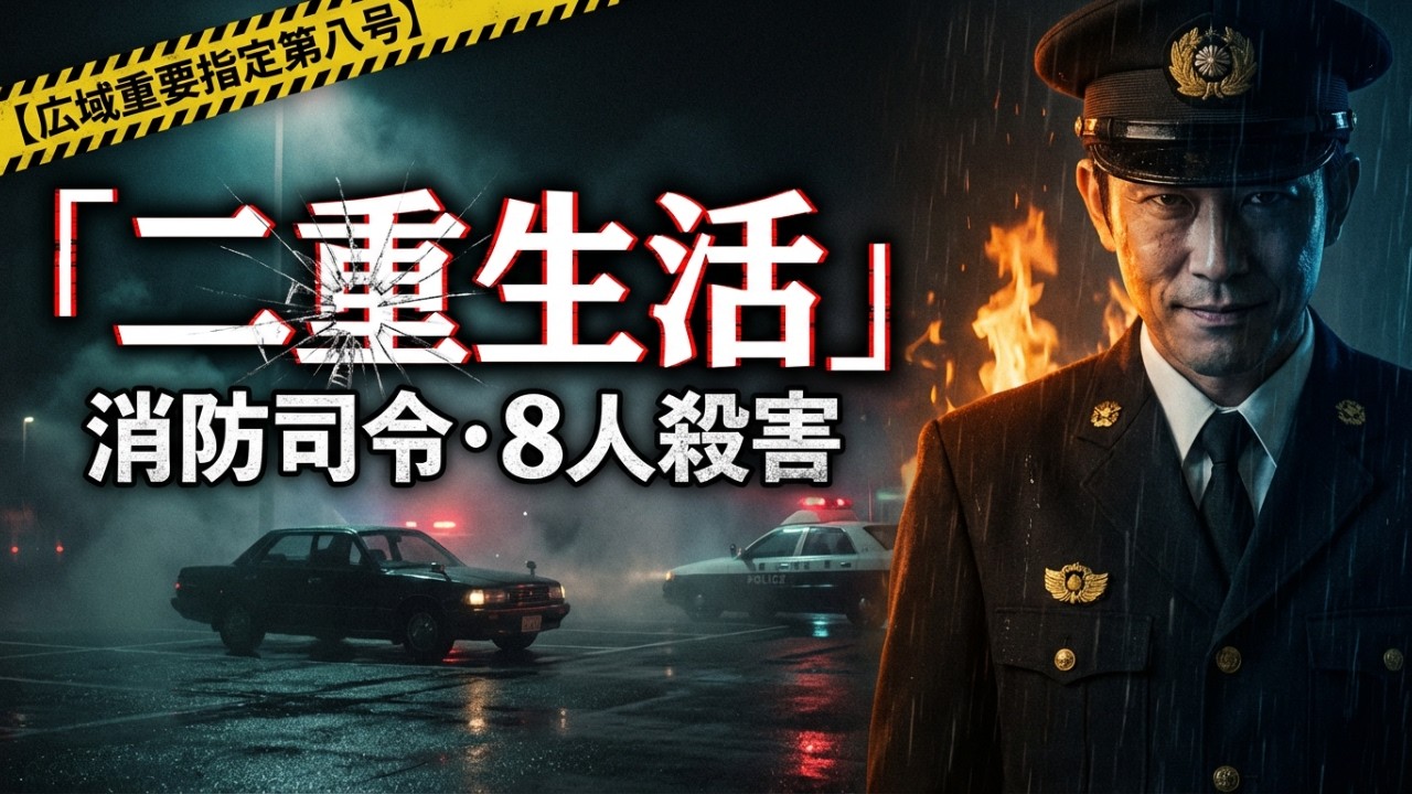 【実話】消防司令・林田正義――昼は英雄、夜は連続殺人犯。8人の命と警察官の拳銃を奪った男の二重生活