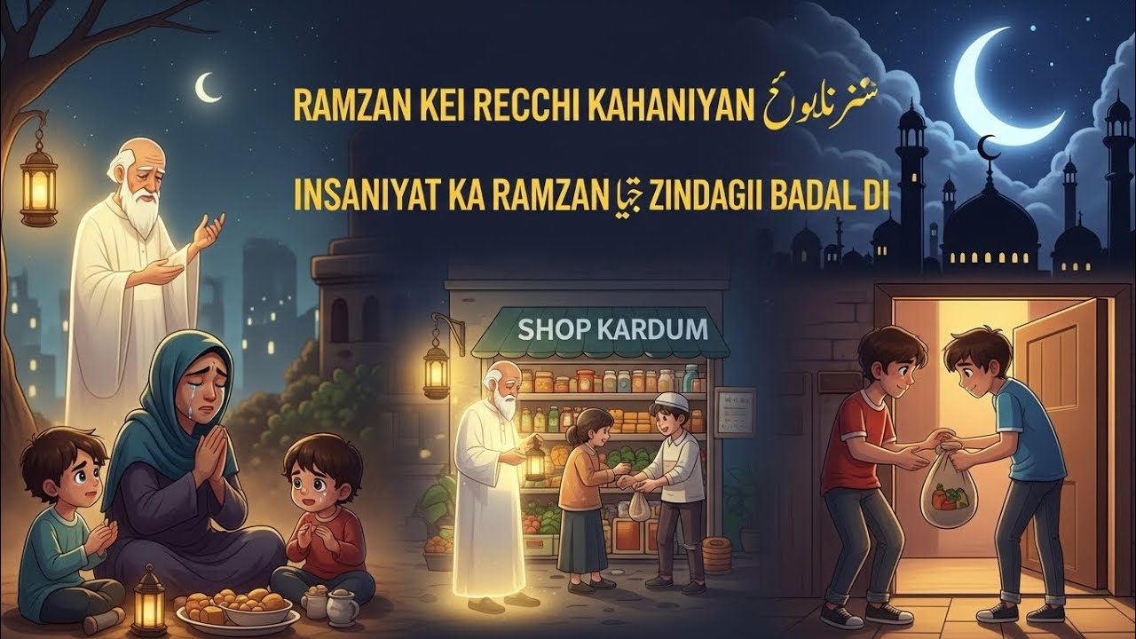 Ramazan ma gareebo ki madad ker ky un sy duay lyna 