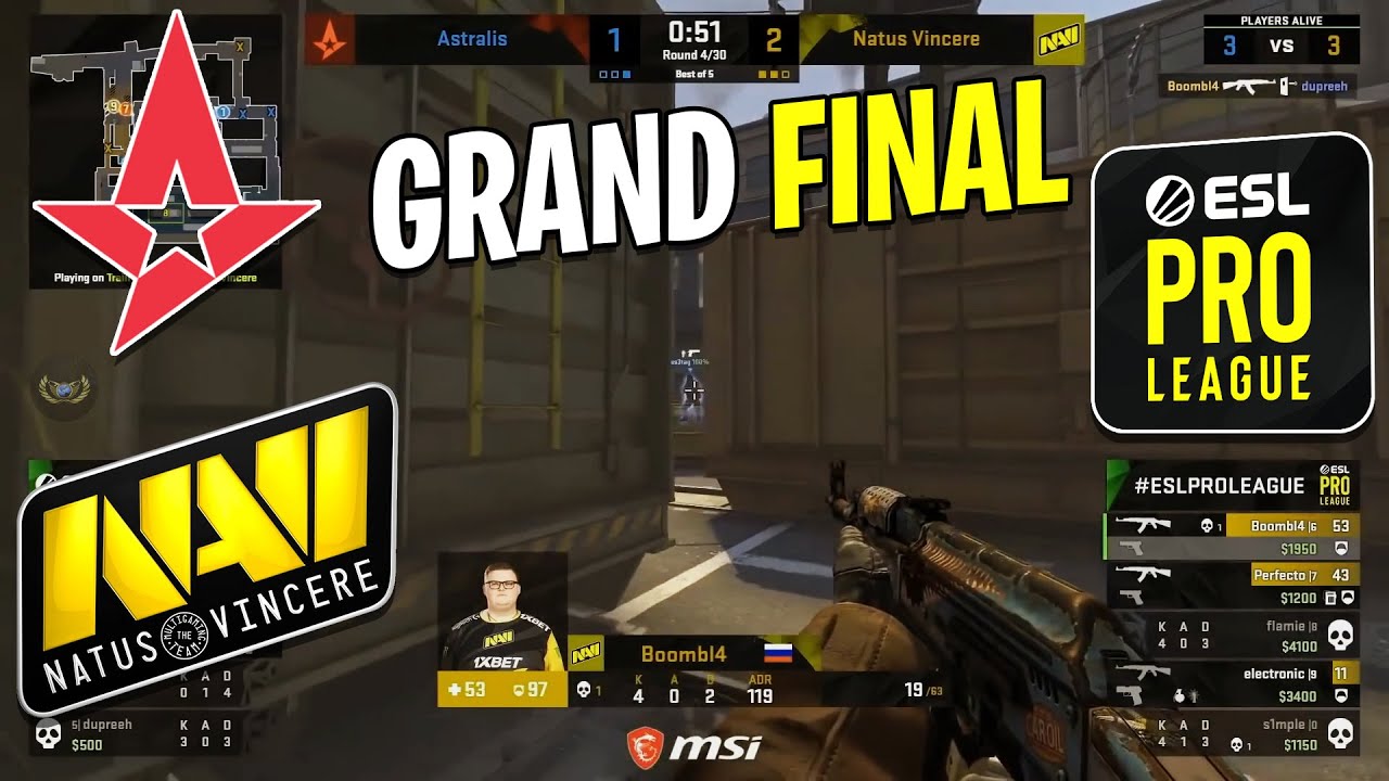 GRAND FINAL! Astralis vs NaVi | ESL Pro League HIGHLIGHTS l CSGO