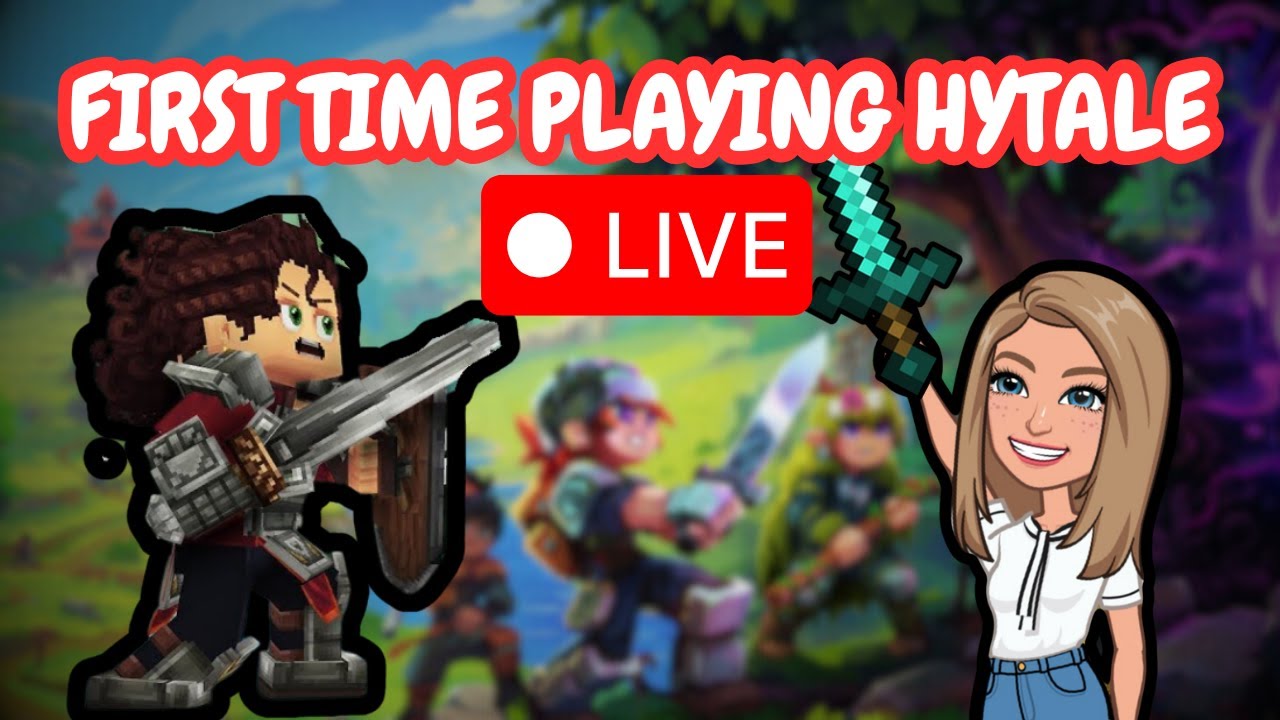 FIRST TIME PLAYING HYTALE LIVE