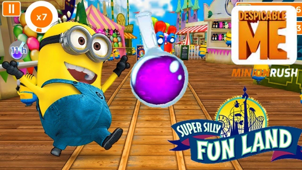 Minions Rush | collecting bananas 🍌🍌🍌with banana vacuum | performing despicable actions