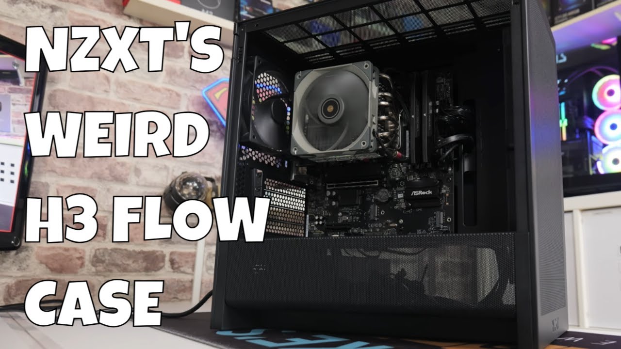 Корпус NZXT H3 FLOW. Я совершенно не понимаю, что это за СТРАННЫЙ корпус!
