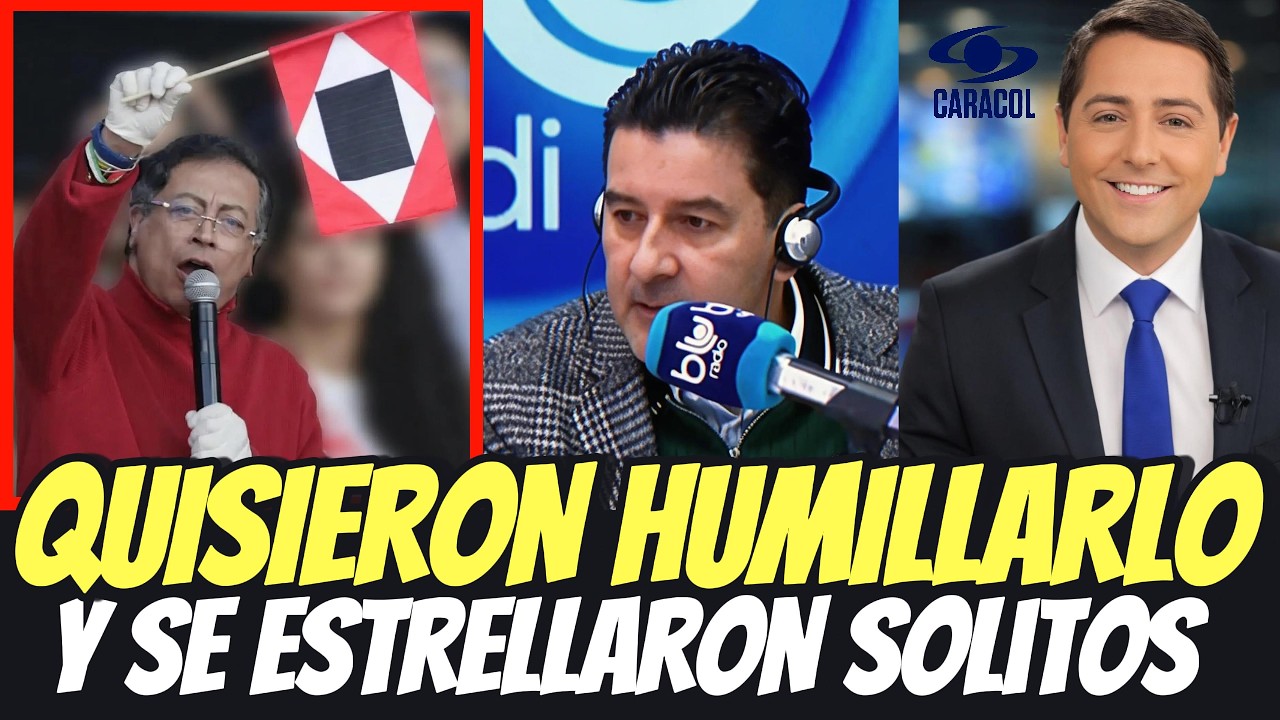 🚨 NÉSTOR Y CARACOL FUERON A HUMILLAR A PETRO… Y LES SALIÓ MAL