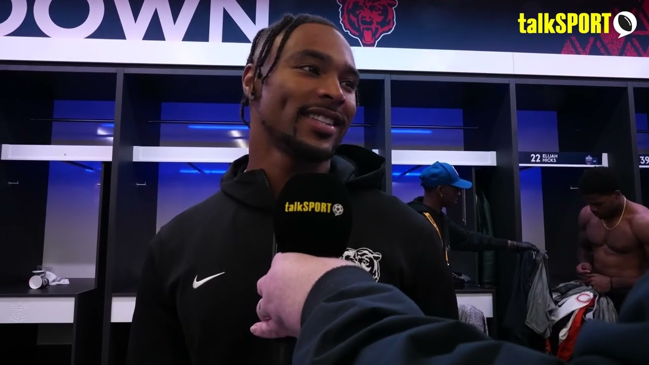 Chicago Bears Players REACT To Their Win Over The Jaguars In London! 🇬🇧