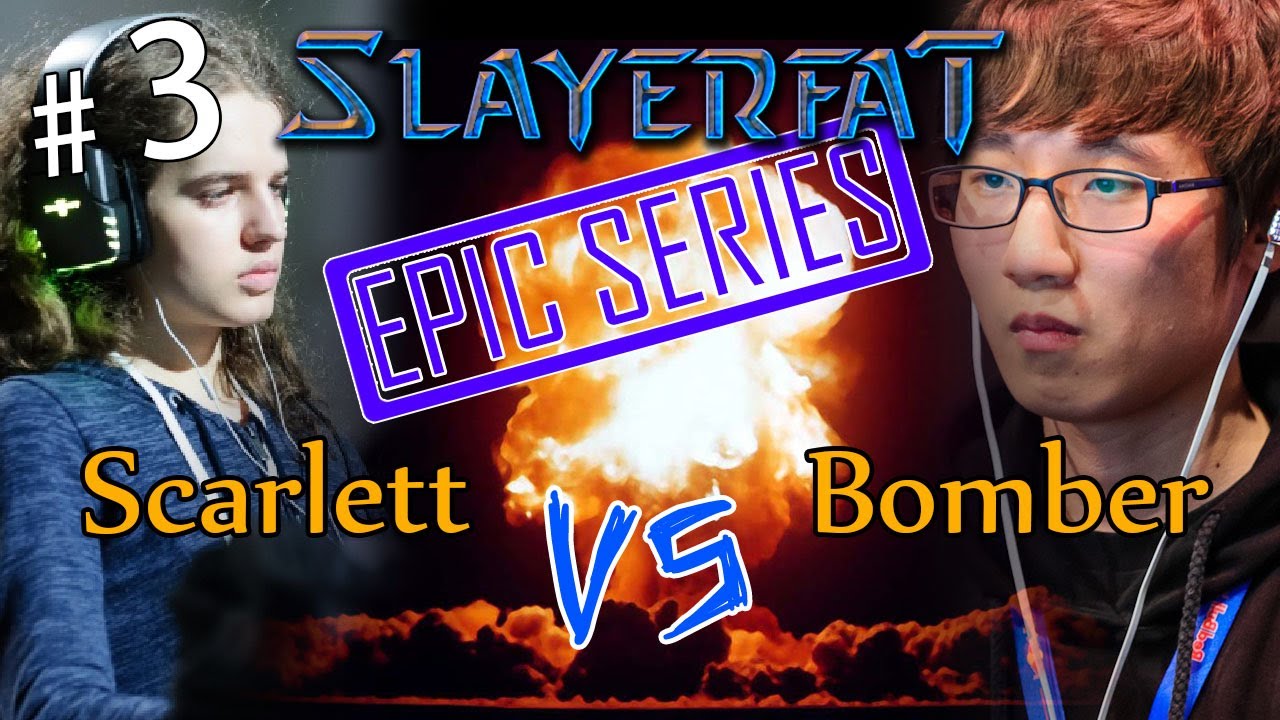 starcraft 2 HOTS en español ZvT Scarlett vs Bomber Redbull battlegrounds parte 3
