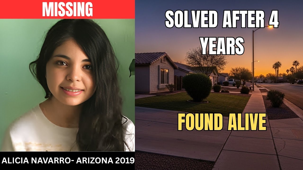 SOLVED: Missing in Arizona | Alicia Navarro, 14 | Found Alive After 4 years