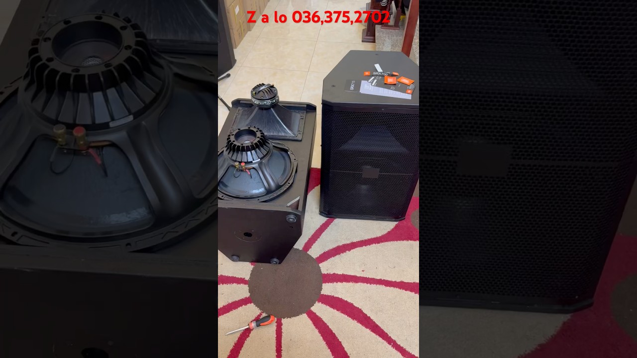 Loa full 40 jbl 715, neo hiwell 2 tầng coil 100 + treble 850 neo, chơi Tết 2025 siêu khoẻ hay