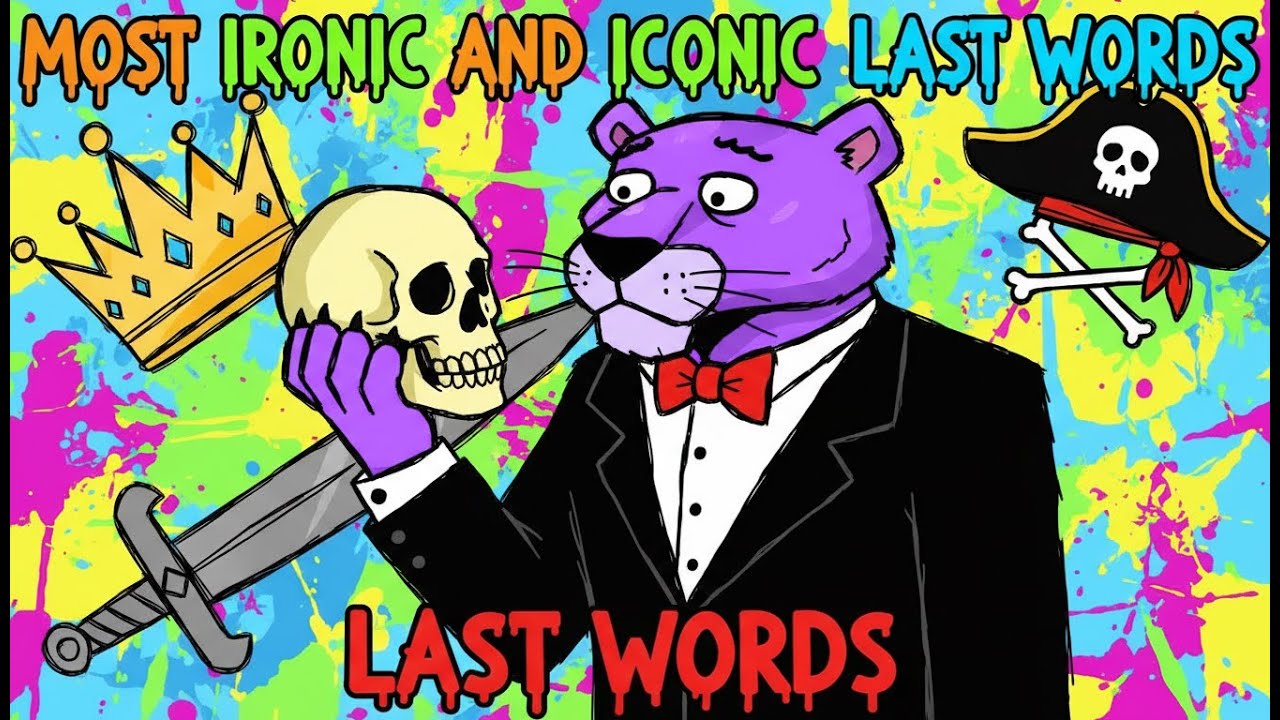 most ironic & iconic last words (explained in 5 minutes)