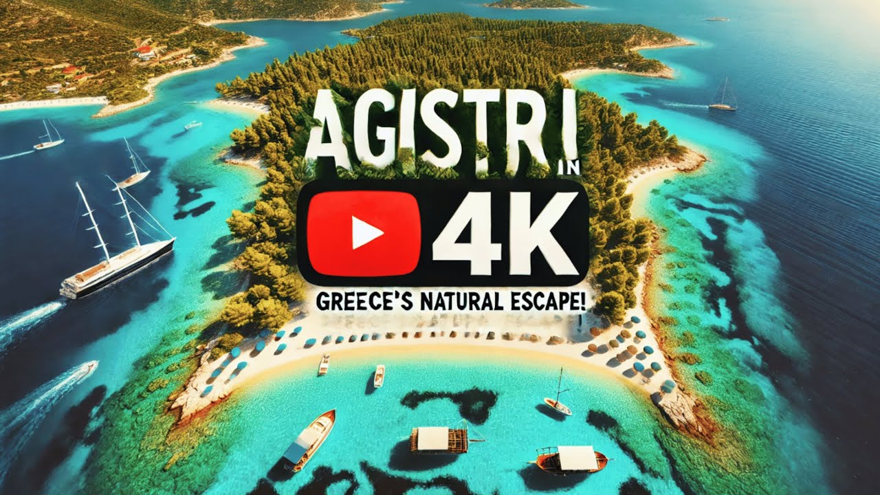 Agistri Island in 4K: A Breathtaking Drone Footage in Glorious 4K UHD 60fps