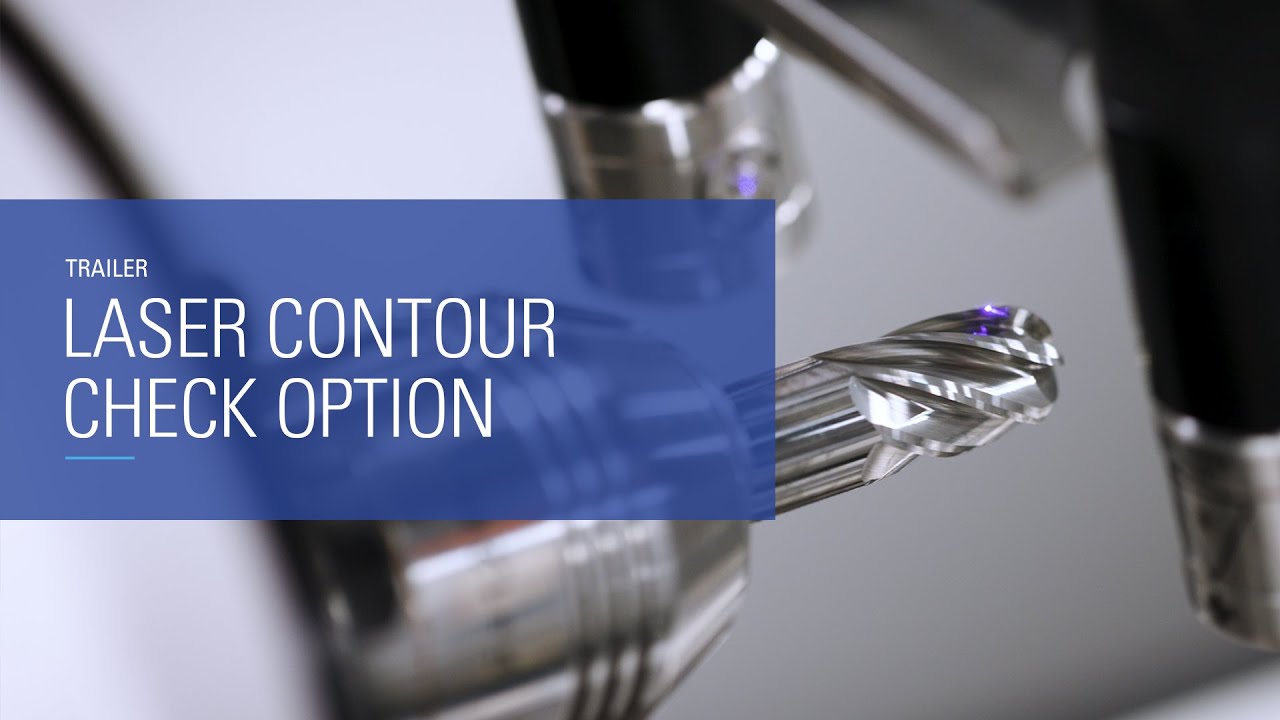 Option Laser Contour Check for grinding and eroding machines from WALTER