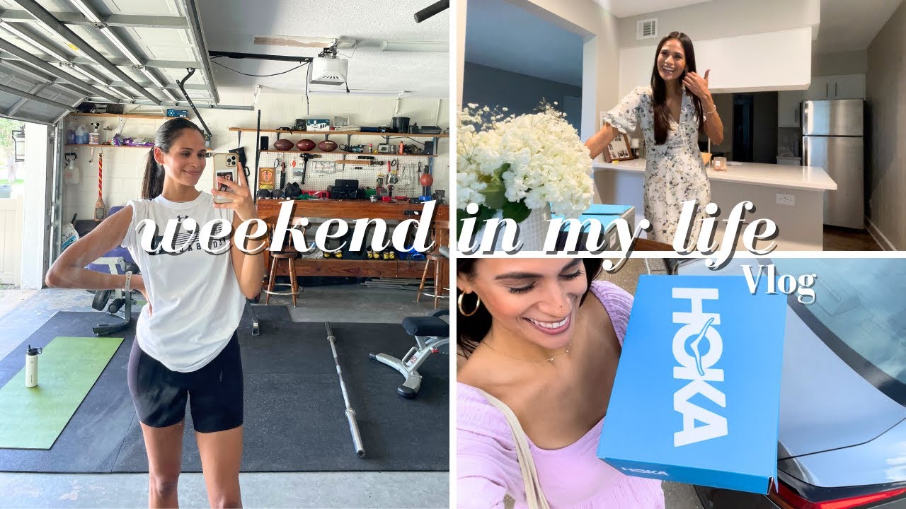 a wholesome weekend in Orlando: working out, hoka & amazon haul, quality family time
