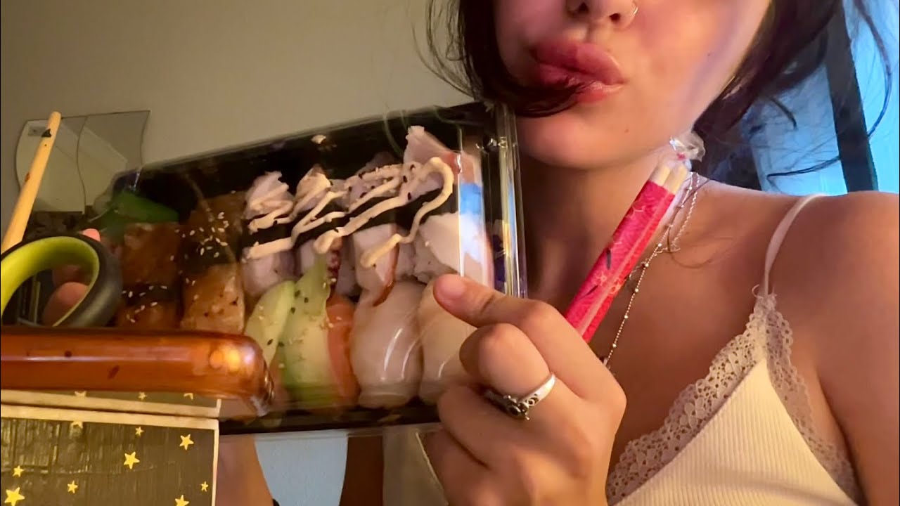 ASMR COMIENDO SUSHI 🍣