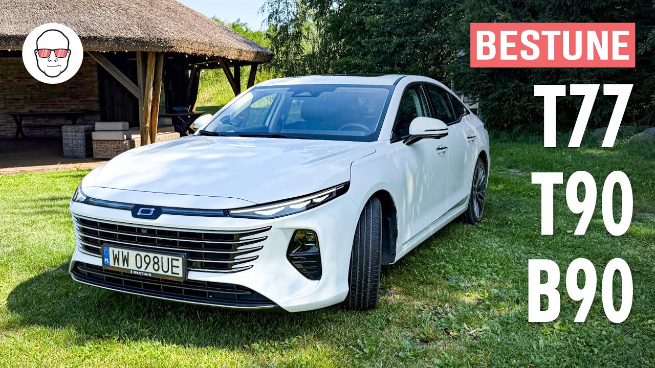 Bestune T77, T90 i B90 2025 pierwsze jazdy PL Pertyn Ględzi