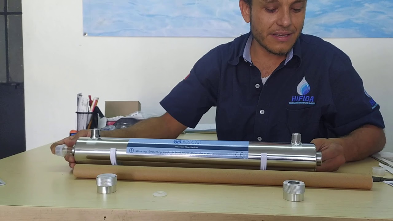 Instalación inicial de sistema germicida ultravioleta