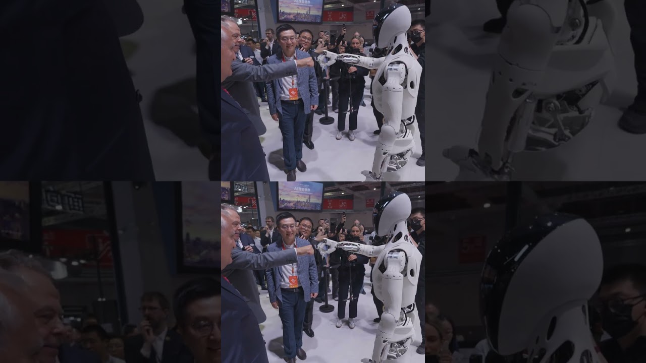 XPENG Humanoid Robot IRON at Auto Shanghai 2025