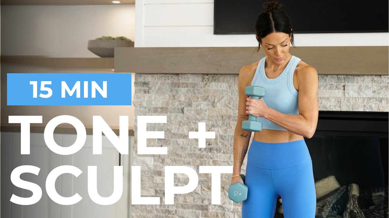 15 Min Upper Body Workouts | Beginner Friendly (Tone & Sculpt)