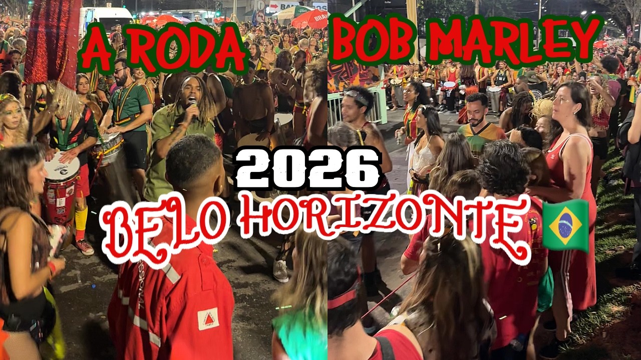 A RODA|BLOCO DE RUA|BELO HORIZONTE #carnaval2026 #blocosderua #comparsas #brazil