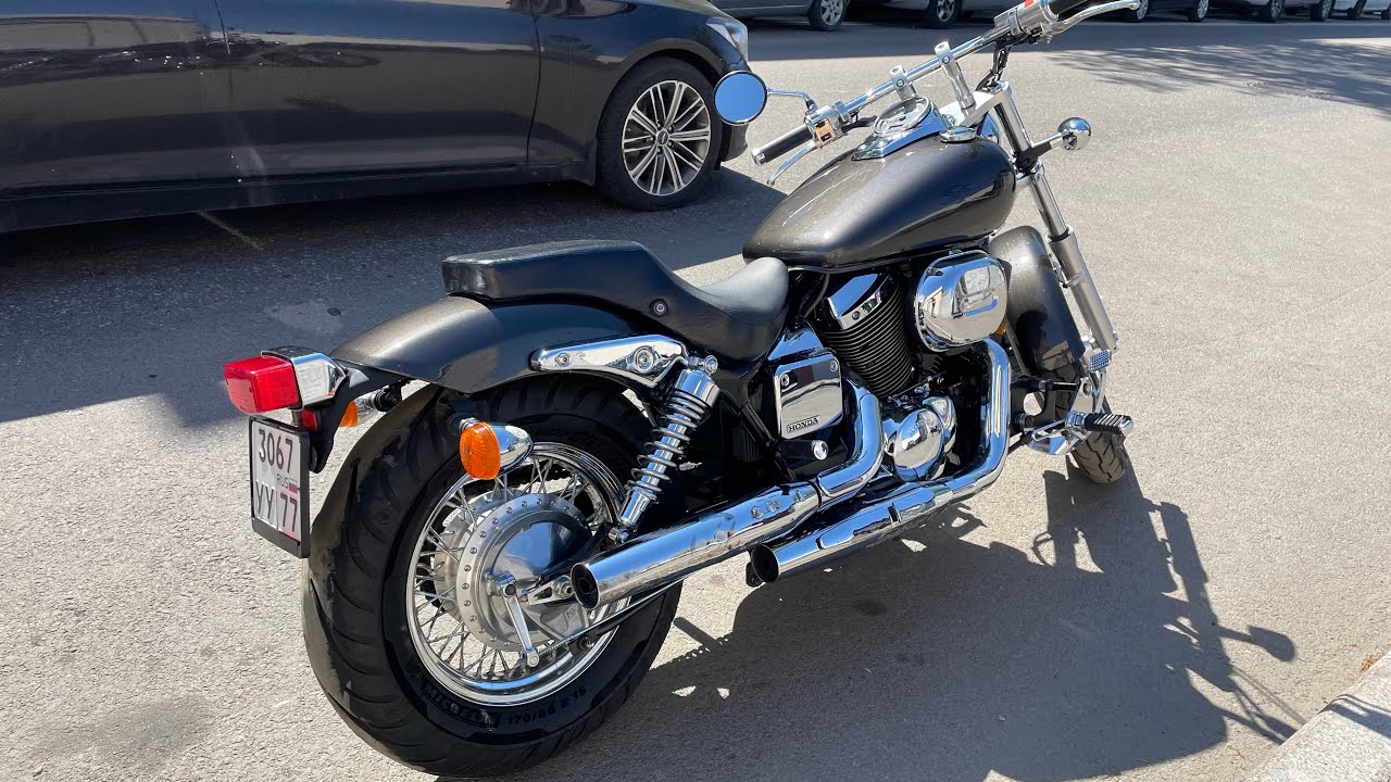 Honda Shadow Spirit VT750 sound stock
