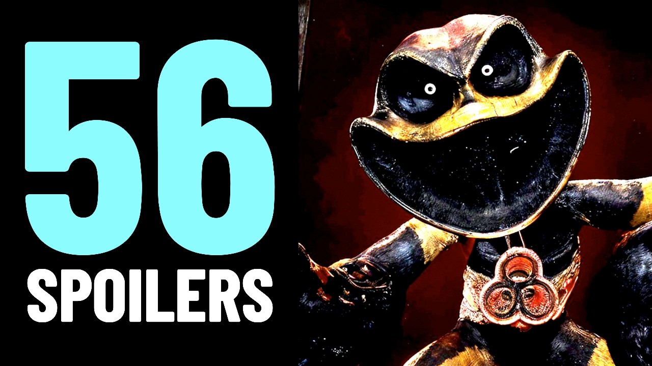 POPPY PLAYTIME CHAPTER 4: 56 SPOILERS de los NIGHTMARE CRITTERS