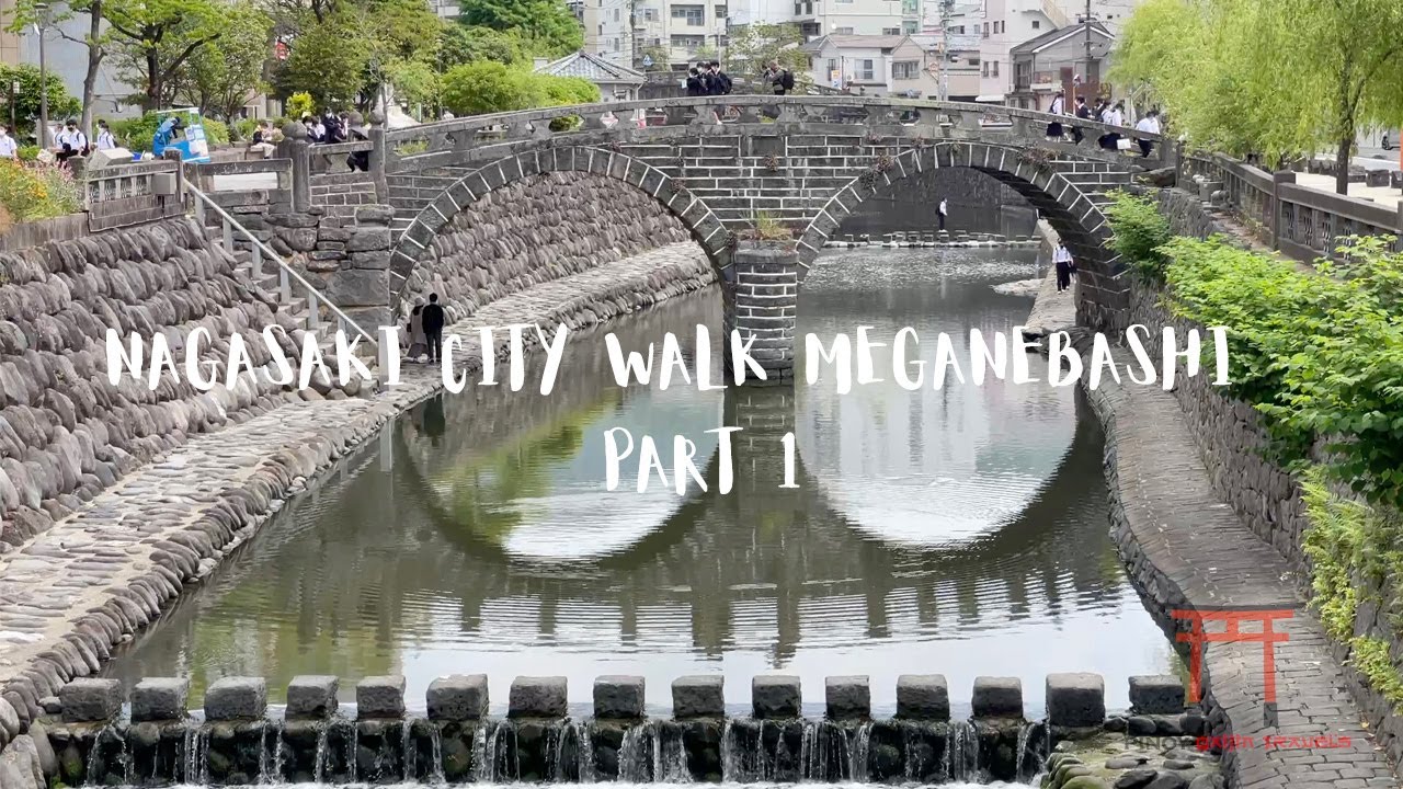 Nagasaki City Walk - Meganebashi PART 1 | 4K | IPHONE12PROMAX