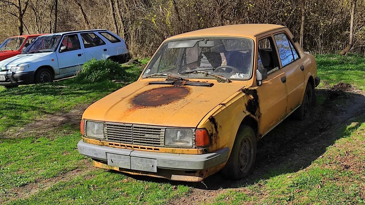 Škoda 120 LS 84 Start po ~20 letech