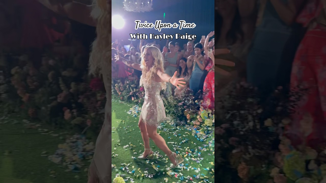 Hayley Paige Runway Show Wedding Dress Collection Debut in Palm Beach👰&zwj;♀️🏝️